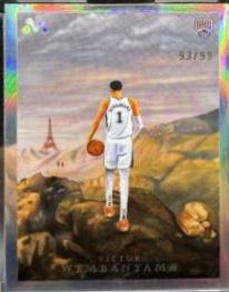 Victor Wembanyama #7 Basketball Cards 2023 Topps Mercury Victor Wembanyama