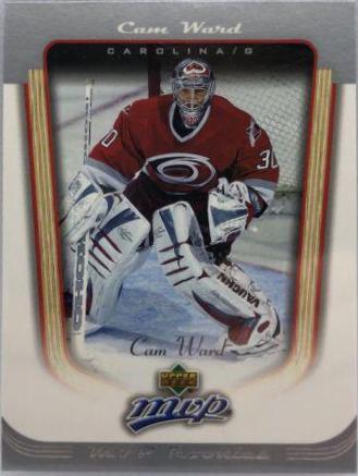 Cam Ward #408 Hockey Cards 2005 Upper Deck MVP