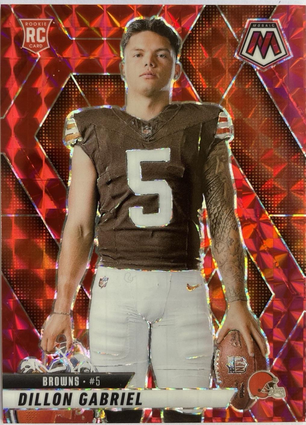 Dillon Gabriel [Red Sparkle] #332 Prices | 2025 Panini Mosaic ...