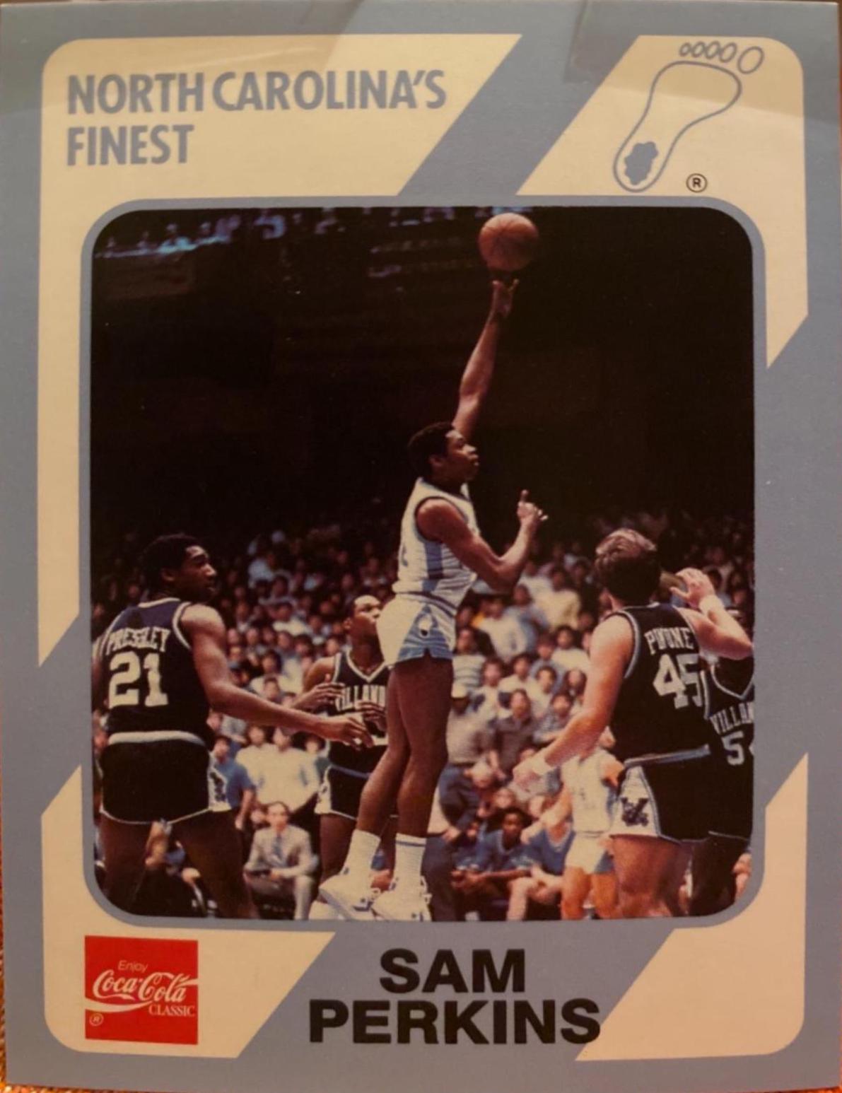 Sam Perkins #32 Basketball Cards 1989 Collegiate Collection North Carolina