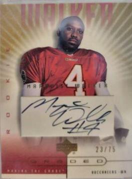 Marquise Walker [Autograph Gold] #199