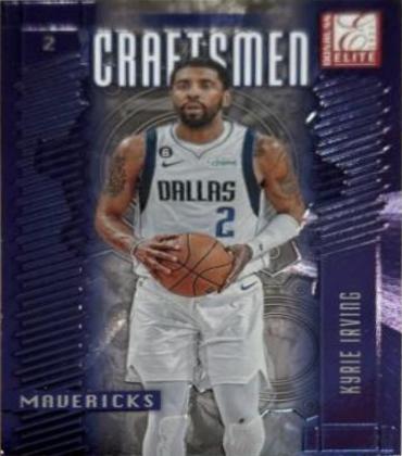 Kyrie Irving #4 Basketball Cards 2023 Donruss Elite Craftsmen