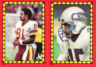Art Monk / Kenny Easley VAR- Willie Gault Back #109 / 270