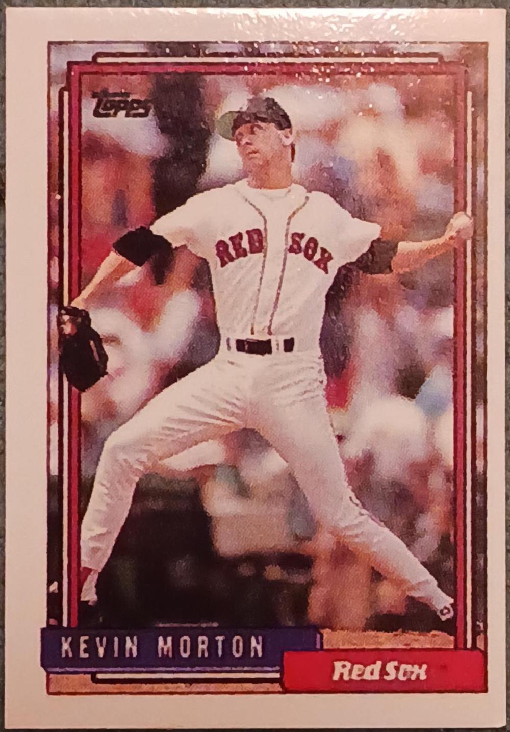 Kevin Morton Baseball Cards 1992 Topps Micro