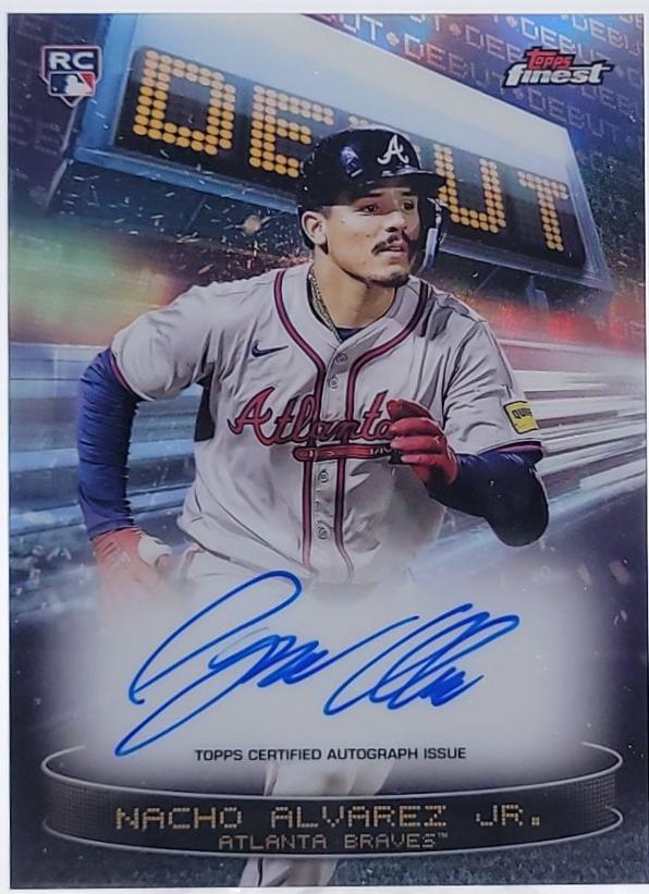 Nacho Alvarez Jr. [Orange Refractor] #DAV-NA