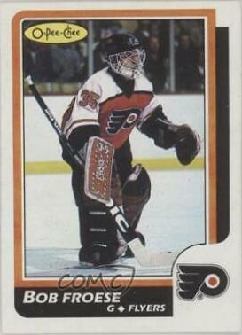 Bob Froese #55 Hockey Cards 1986 O-Pee-Chee