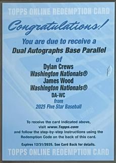 Dylan Crews / James Wood