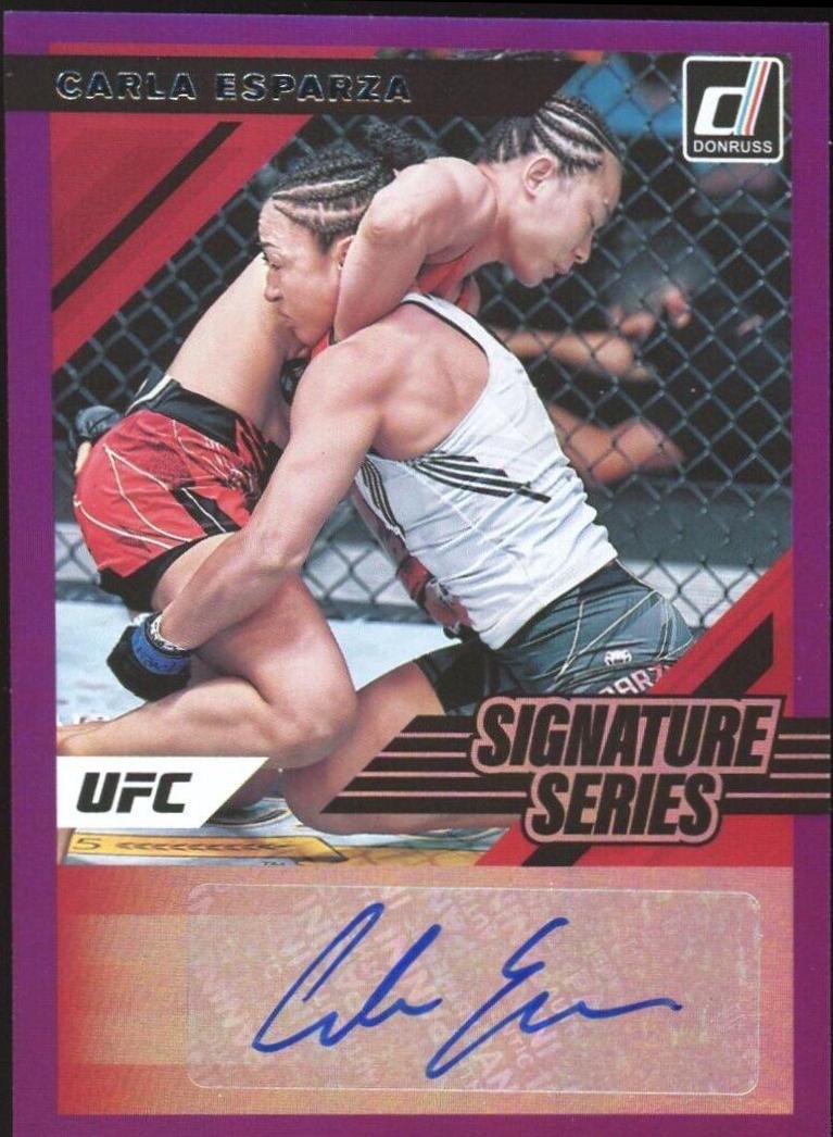 Carla Esparza #SS-CES Ufc Cards 2022 Panini Donruss UFC Signature Series