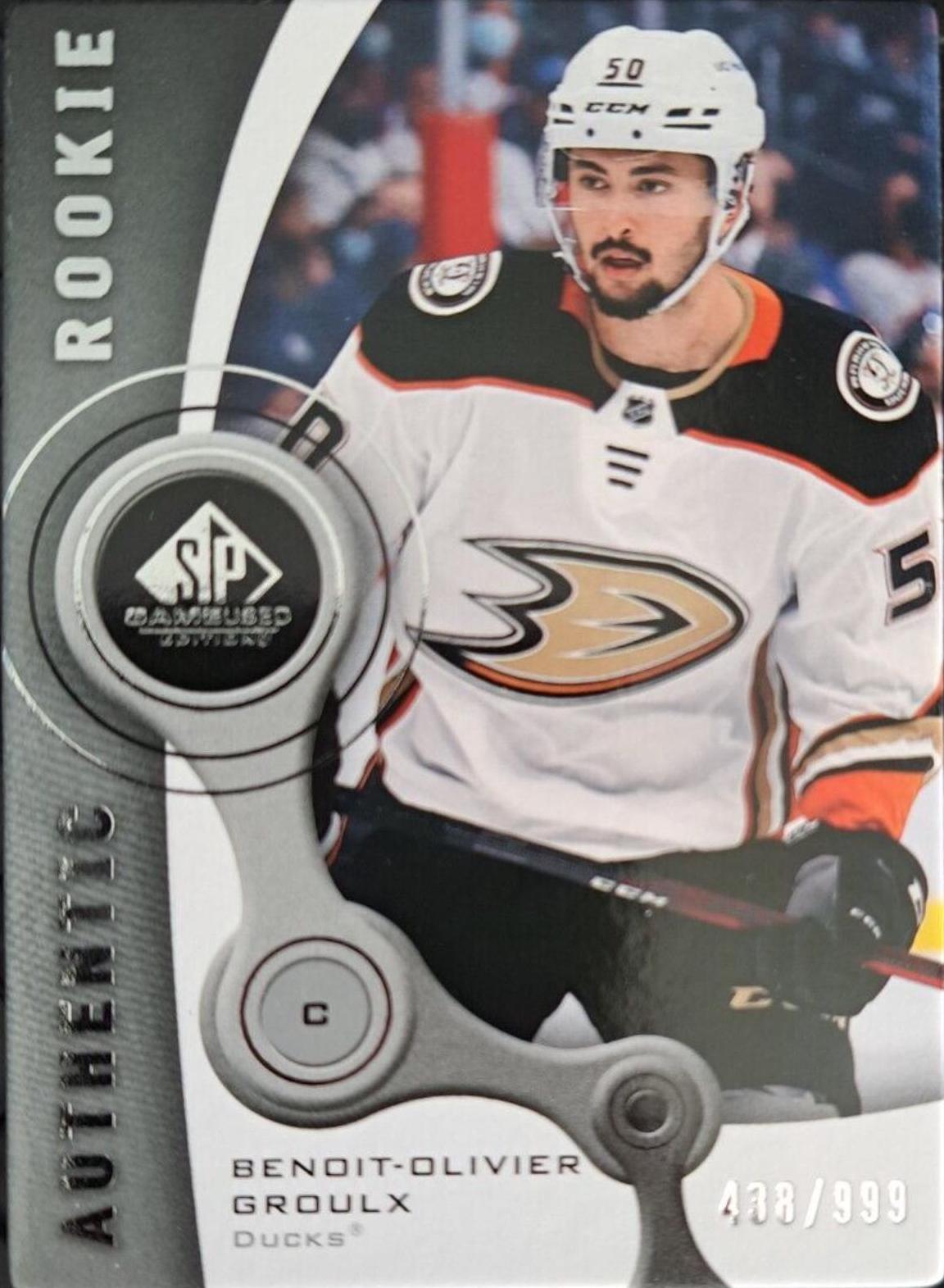 Benoit-Olivier Groulx #R-71 2021-22 SP Game Used Hockey 2005-06 Retro - Rookies