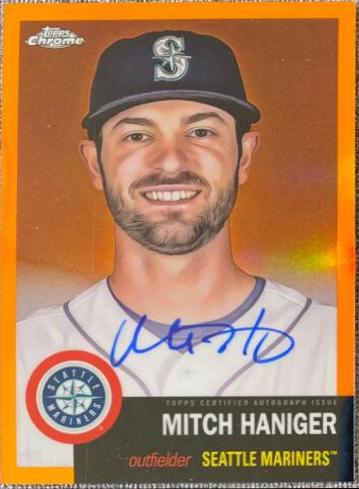 Mitch Haniger [Orange Refractor] #CPA-MH