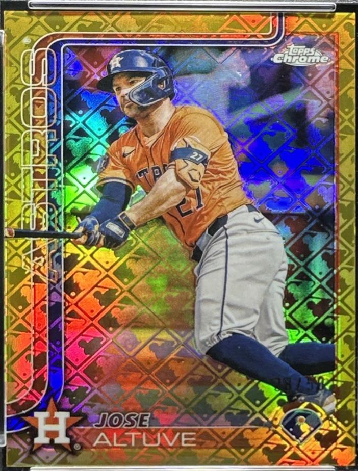 Jose Altuve [Gold Refractor] #77