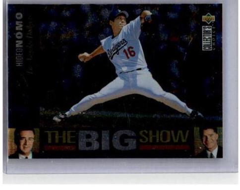 Hideo Nomo #27 Baseball Cards 1997 Collector's Choice