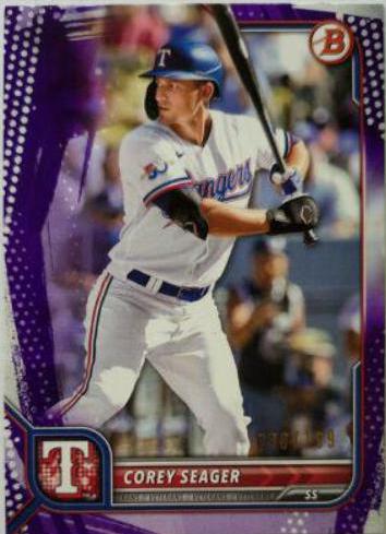 Corey Seager [Purple Pattern] #38