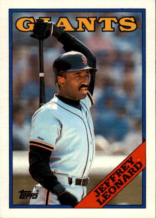 Jeffrey Leonard #570 Baseball Cards 1988 Topps
