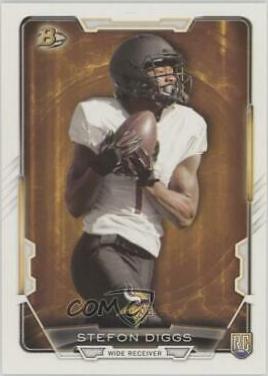 Stefon Diggs #50 Football Cards 2015 Bowman Rookies