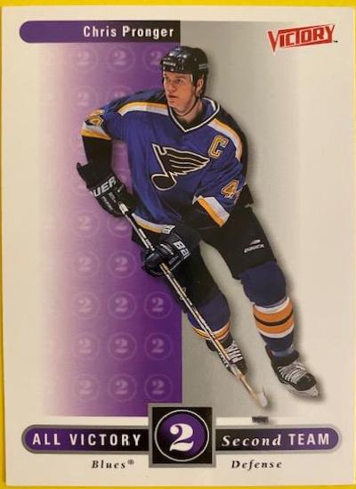 Chris Pronger #323 Hockey Cards 1999 Upper Deck Victory