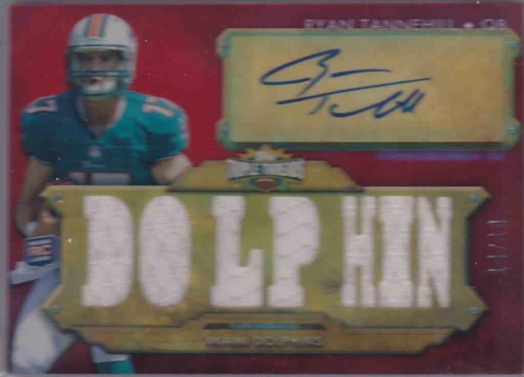 Ryan Tannehill #TTAR-39 Football Cards 2012 Topps Triple Threads Autograph Relics