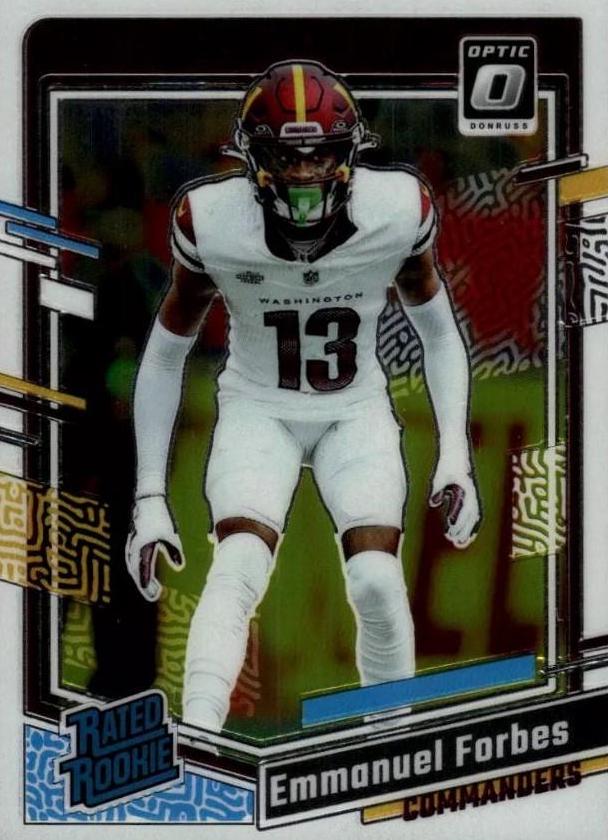 Emmanuel Forbes #299 Football Cards 2023 Panini Donruss Optic