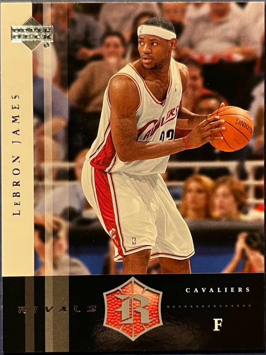 LeBron James #13 Basketball Cards 2004 Upper Deck Rivals