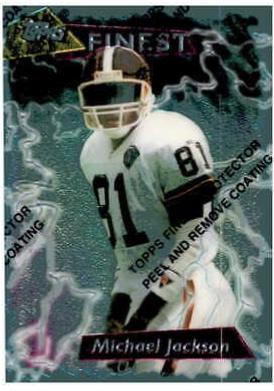 Michael Jackson #5 Football Cards 1995 Topps Finest