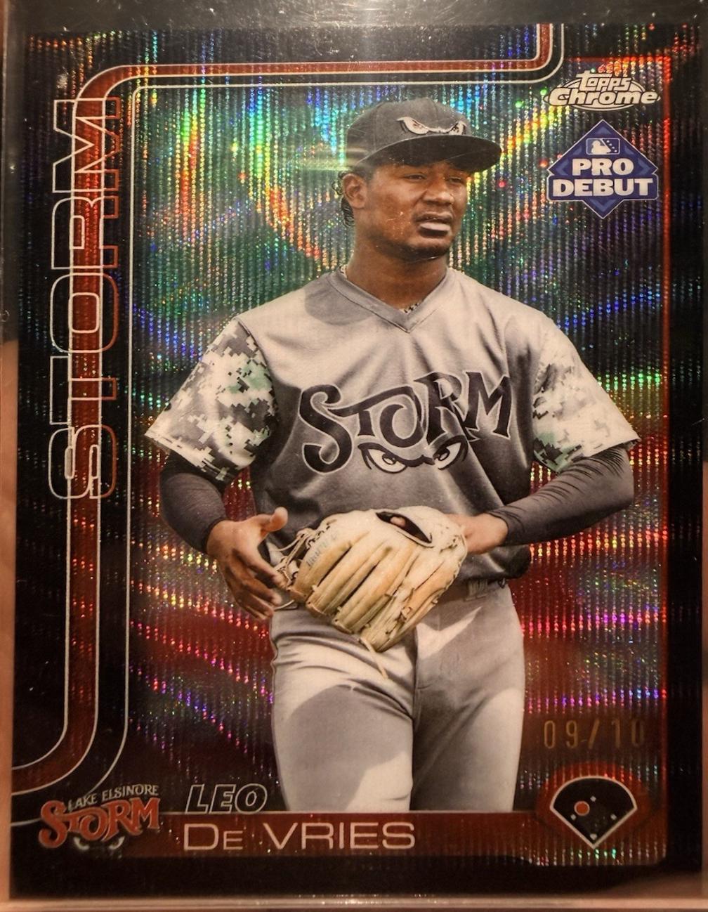 Leo De Vries #PDC-17 2025 Topps Pro Debut Chrome Baseball