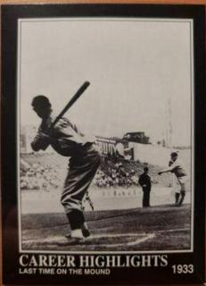 1933 Last Time on the Mound