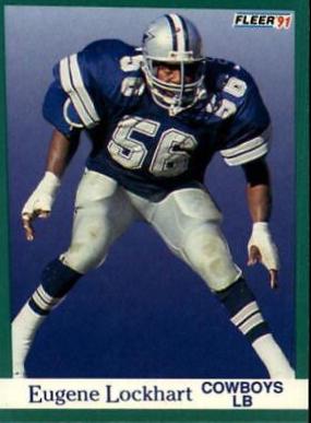 Eugene Lockhart #233 Football Cards 1991 Fleer