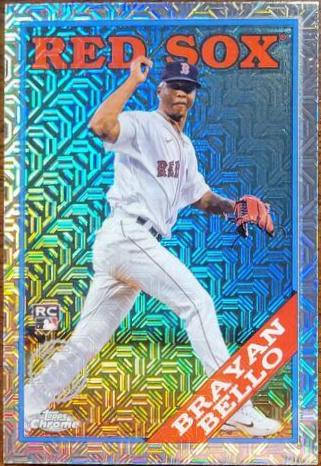 Brayan Bello #T88C-33 Baseball Cards 2023 Topps Silver Pack 1988 Chrome