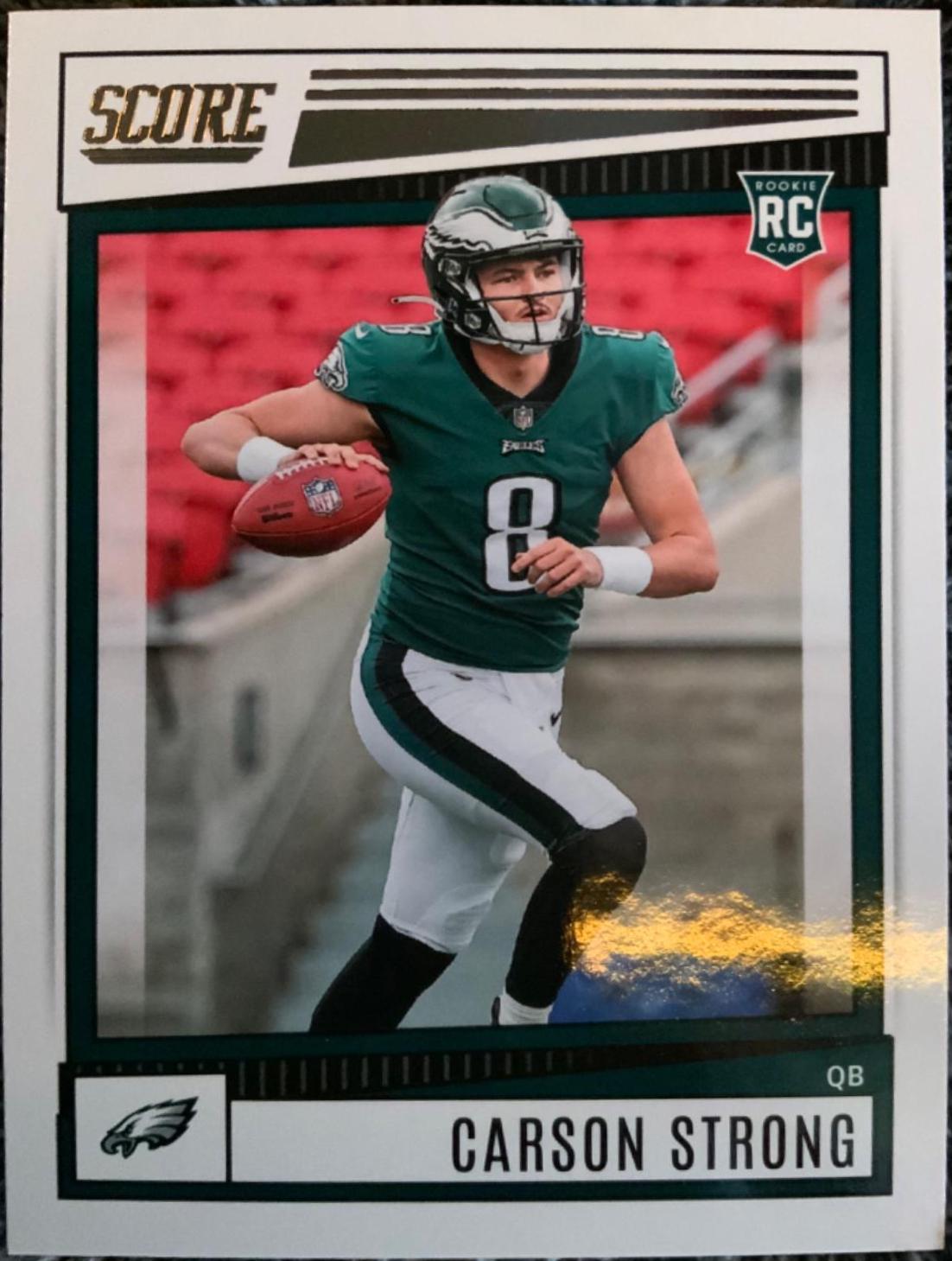 Carson Strong #309 Football Cards 2022 Panini Score