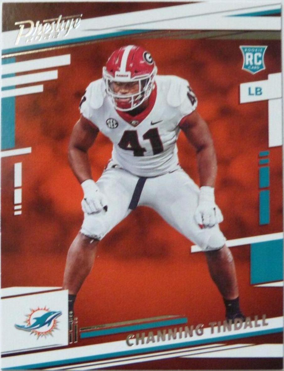 Channing Tindall #361 Football Cards 2022 Panini Prestige