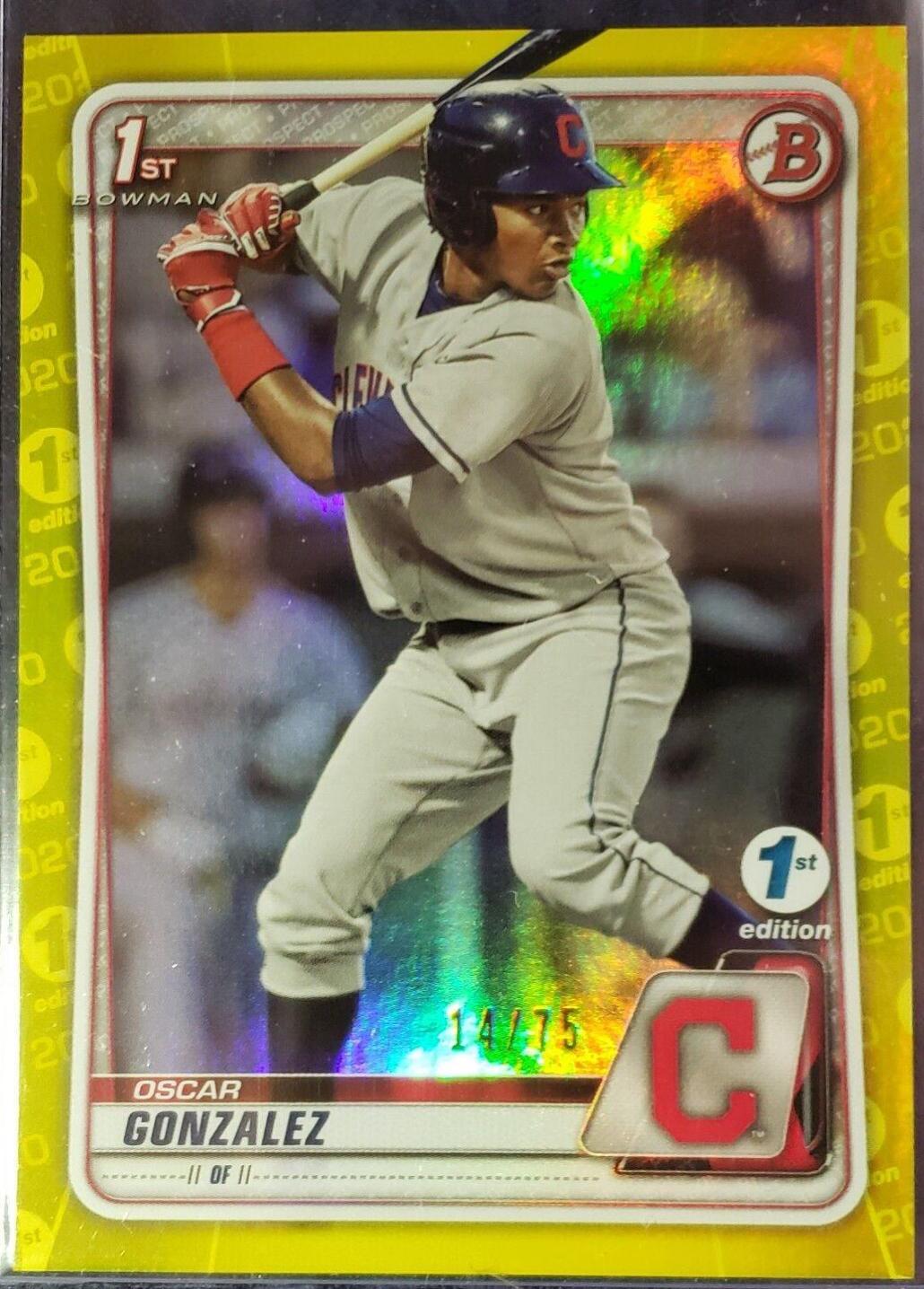 Oscar Gonzalez [Yellow Foil] #BFE-109