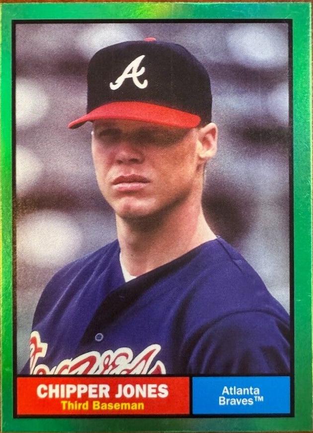 Chipper Jones [Green Foilboard] #71