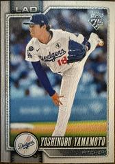 Yoshinobu Yamamoto [Canvas] #90 Prices | 2026 Topps | Baseball Cards