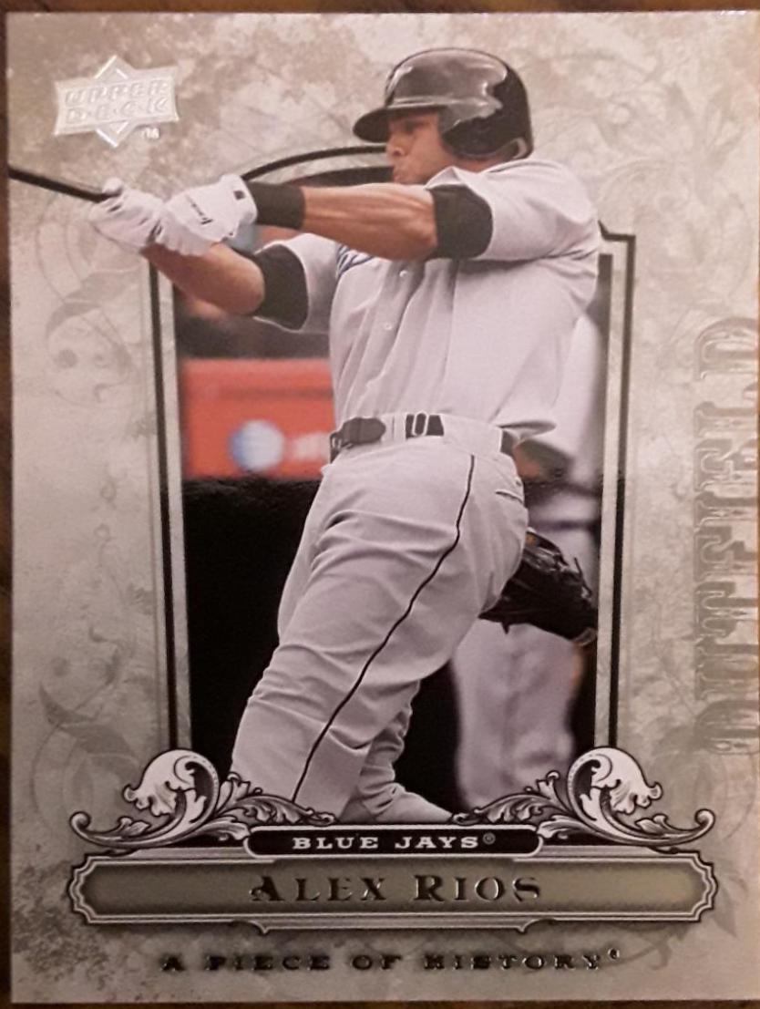 Alex Rios #96 Baseball Cards 2008 Upper Deck A Piece of History