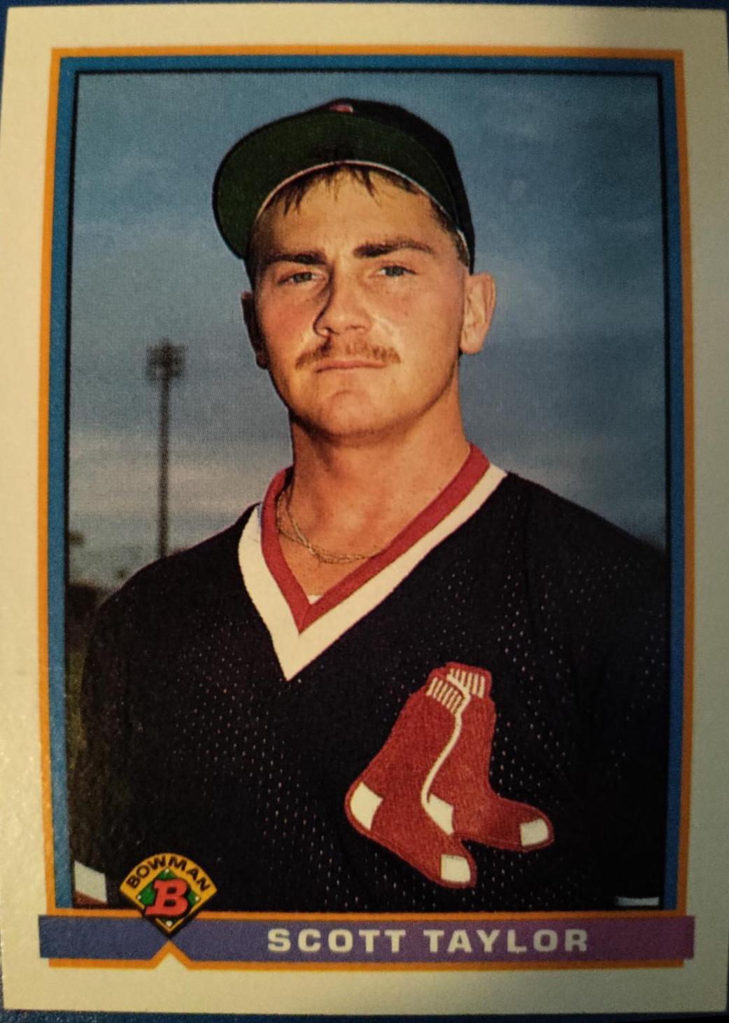 Scott Taylor #121 Baseball Cards 1991 Bowman