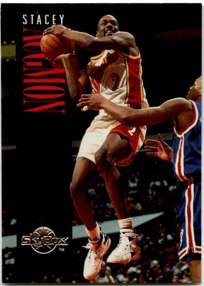 Stacey Augmon #1 Basketball Cards 1994 SkyBox Premium