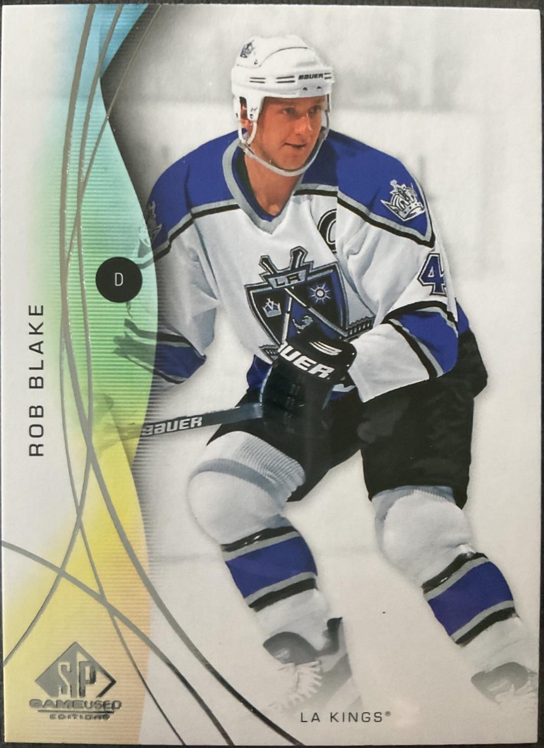 Rob Blake #168 Hockey Cards 2024 SP Game Used