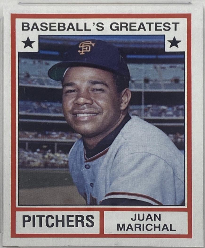 Juan Marichal #9 Baseball Cards 1982 TCMA Greatest Pitchers
