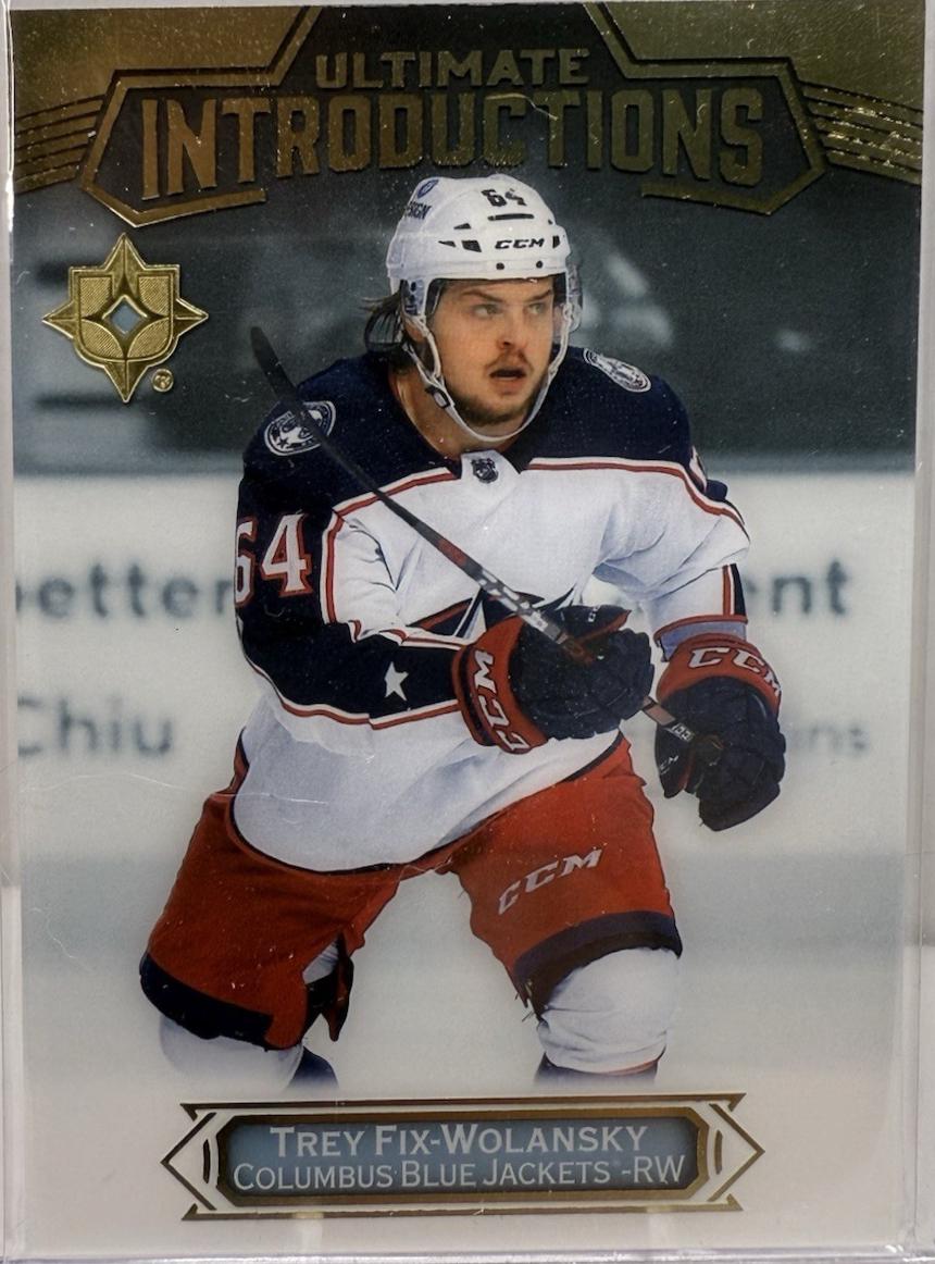 Trey Fix-Wolansky #UI-33 2022-23 Upper Deck Ultimate Collection Hockey Ultimate Introductions