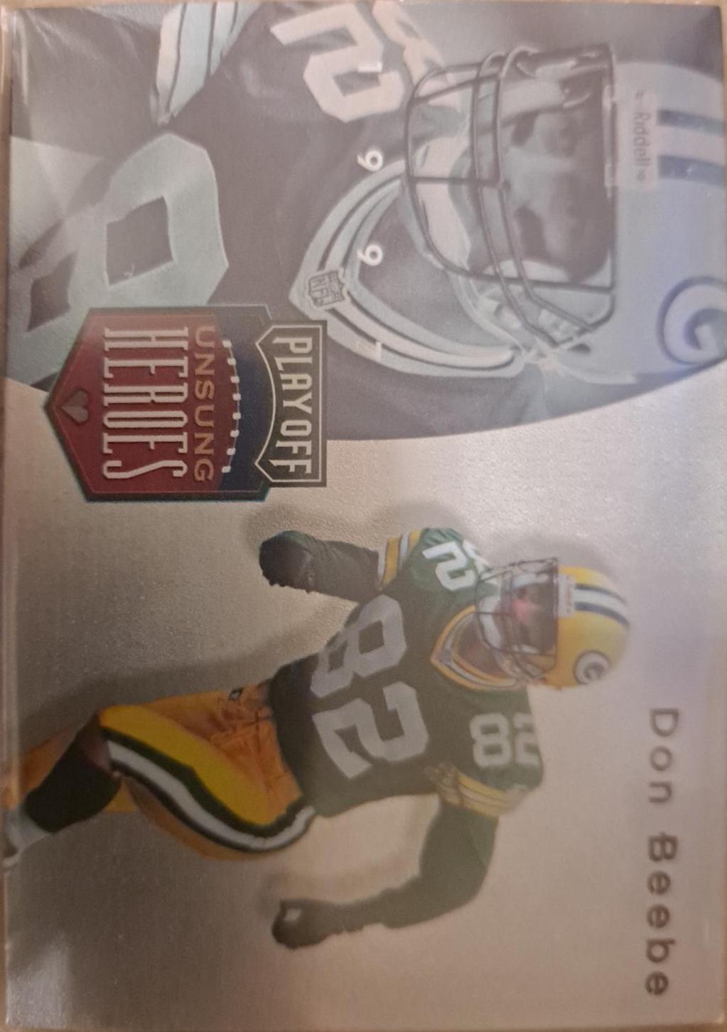 Don Beebe #11 Football Cards 1997 Playoff Absolute Unsung Heroes
