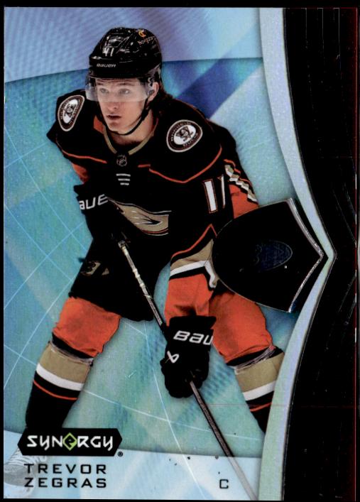 Trevor Zegras #12 Hockey Cards 2023 Upper Deck Synergy