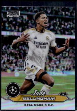 Jude Bellingham #55 2023 Topps Stadium Club Chrome UEFA