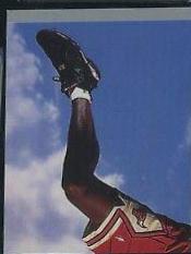 Michael Jordan #5 Basketball Cards 1998 Upper Deck International MJ Stickers