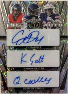 CJ Daniels / Kaidon Salter / Quinton Cooley
