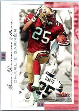 Charlie Garner #50 Football Cards 2001 Fleer Genuine
