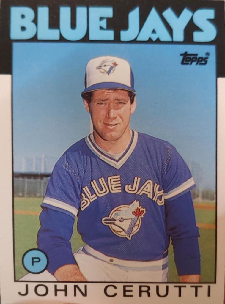 John Cerutti #23T Baseball Cards 1986 Topps Traded