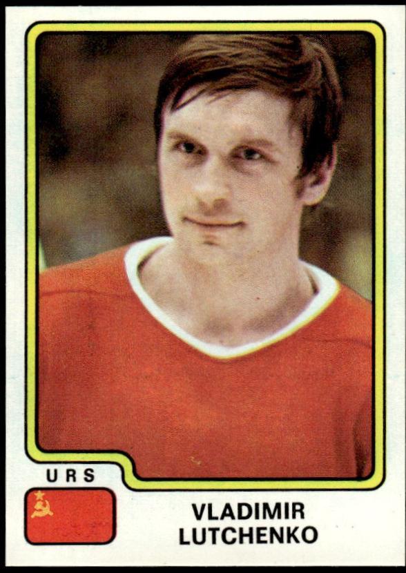 Vladimir Lutchenko #142 Hockey Cards 1979 Panini Stickers