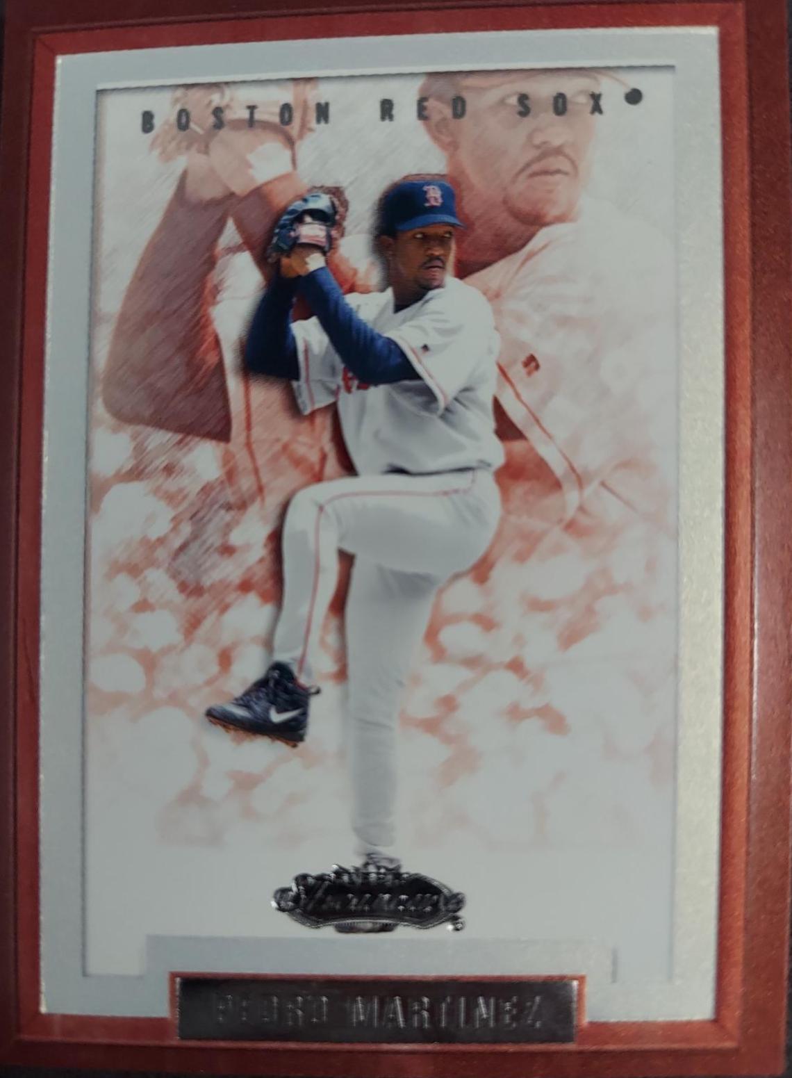 Pedro Martinez #2 Baseball Cards 2002 Fleer Showcase