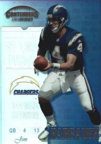 Jim Harbaugh #126 Football Cards 1999 Playoff Contenders Ssd