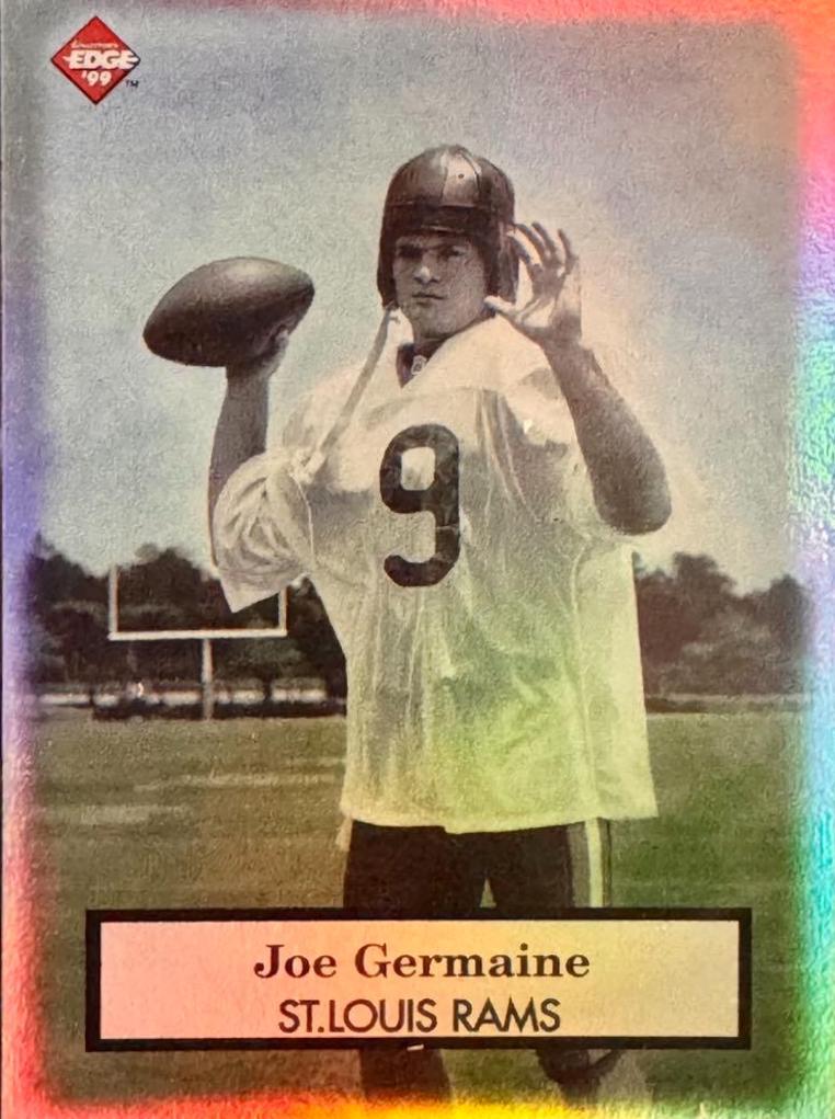 Joe Germaine #OS20 Football Cards 1999 Collector's Edge Odyssey Old School